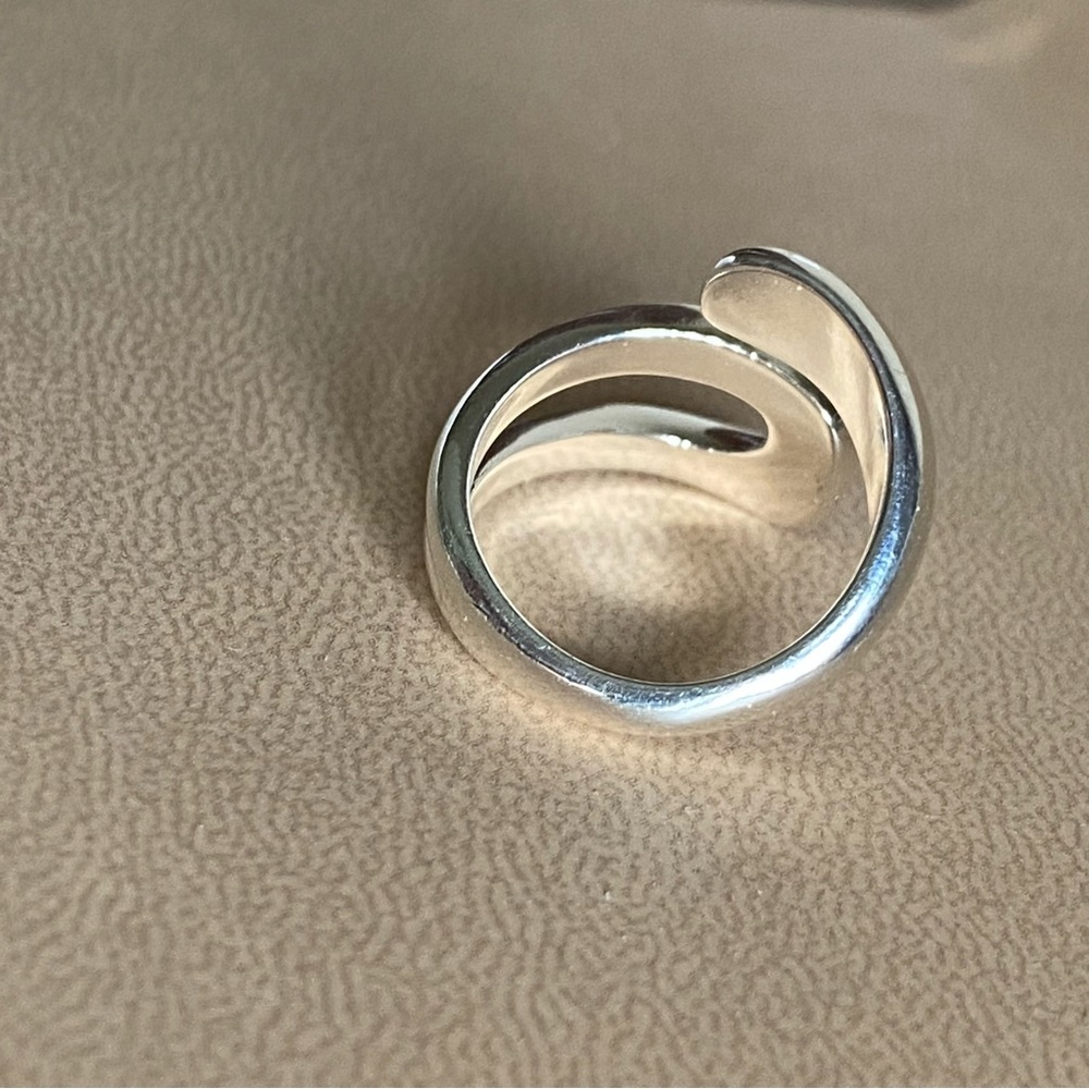 Host Pick Sterling Silver Adjustable Loop Ring - image 6